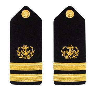 USMM Hard Shoulder Boards With Wreath And Anchor SRLT