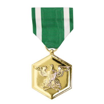 Medal Large Anodized Navy/USMC Commendation