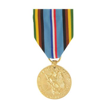 Medal Large Anodized Armed Forces Expeditionary