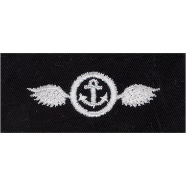 Airman Apprentice (AA) Rating Badge on BLUE SERGE WOOL