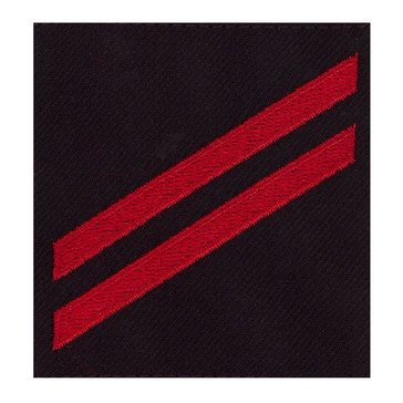 E2 Group Mark (FA) Rating Badge on BLUE SERGE WOOL for Fireman Apprentice (FA)