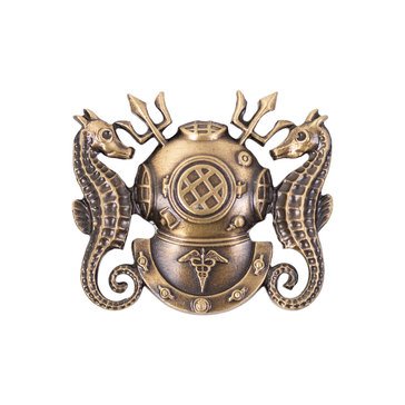 Warfare Badge Full Size DIV MED OFF  Gold