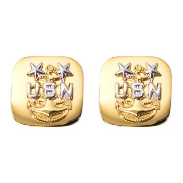 Cuff Links E9 Emblem Gold