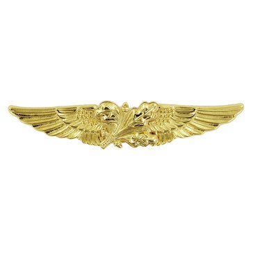 Warfare Badge Full Size AV SUPPLY OFF  Gold