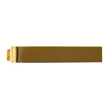 Tie Bar 24K Gold Plain Face 