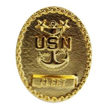 ID Badge Miniature E9 SR ENL FLT Gold