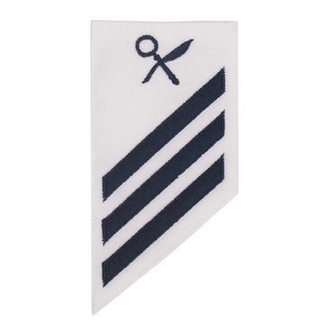E3 Combo (IS) Rating Badge on White CNT for Intelligence Specialist