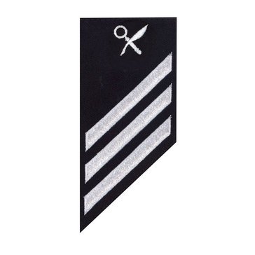 E3 Combo (IS) Rating Badge on BLUE SERGE WOOL for Intelligence Specialist