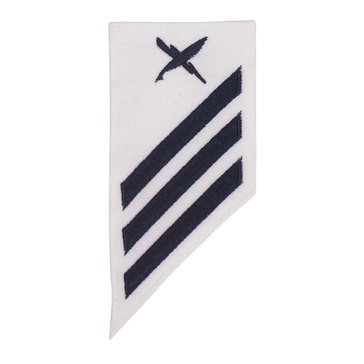 E3 Combo (CT) Rating Badge on White CNT for Cryptologic Technician