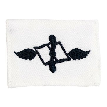 Striker (AZ) Rating Badge on White CNT for Aviation Maintenance Adm