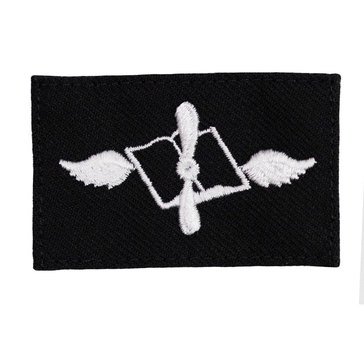 Striker (AZ) Rating Badge on BLUE SERGE WOOL for Aviation Maintenance Adm