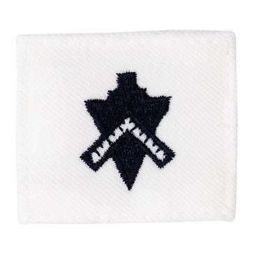 Striker (BU) Rating Badge on White CNT for Builder