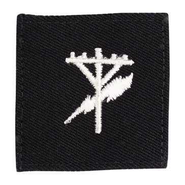 Striker (CE) Rating Badge on BLUE SERGE WOOL for Construction Electrician