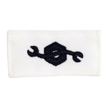 Striker (CM) Rating Badge on White CNT for Construction Mechanic