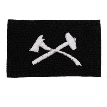 Striker (DC) Rating Badge on BLUE SERGE WOOL for Damage Controlman