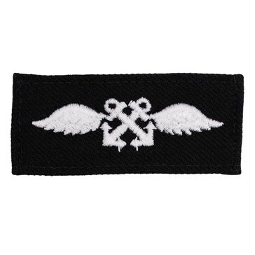 Striker (AB) Rating Badge on BLUE SERGE WOOL for Aviation Boatswain Mate
