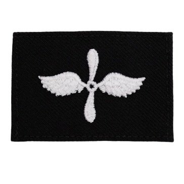 Striker (AD) Rating Badge on BLUE SERGE WOOL for Aviation Machinist's Mate