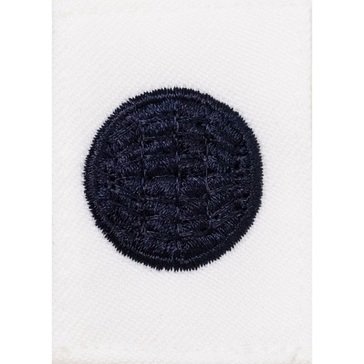 Striker (EM) Rating Badge on White CNT for Electrician's Mate