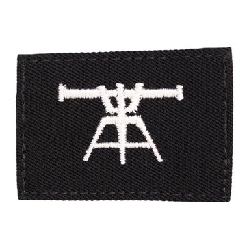 Striker (FT) Rating Badge on BLUE SERGE WOOL for Fire Control Technician