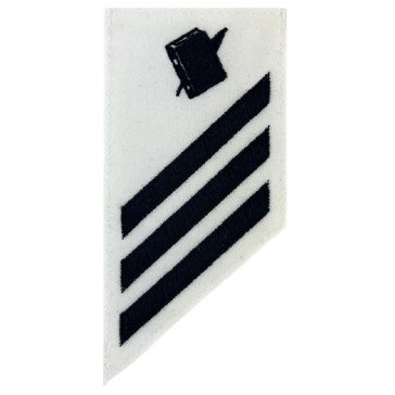 E3 Combo (PN) Rating Badge on White CNT for Personnelman