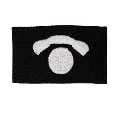 Striker (IC) Rating Badge on BLUE SERGE WOOL for Interior Communication Electrician 