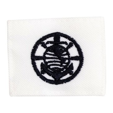 Striker (RP) Rating Badge on White CNT for Religious Program Specialist