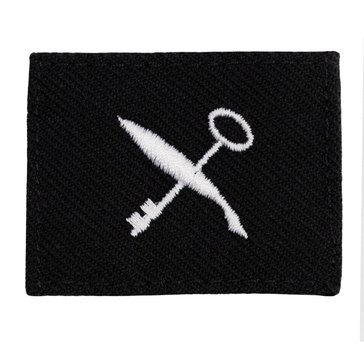 Striker (RS) Rating Badge on BLUE SERGE WOOL for Retail Services Specialist