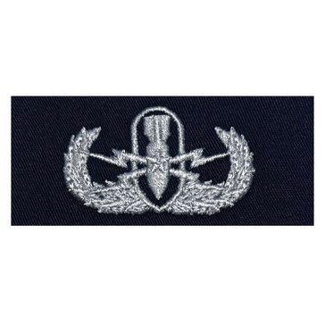 Navy Coverall Warfare Badge Explosive Ordinance Disposal Senior