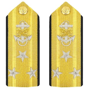 Men's Hard Boards VADM (3 Star) Supply Corps