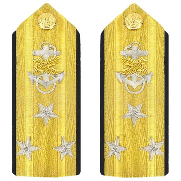 Men's Hard Boards VADM (3 Star) Supply Corps