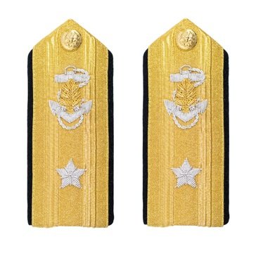 Men's Hard Boards RDML Lower (1 Star) Dental Corps