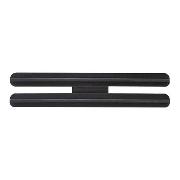 6 Ribbon Mounting Bar Holder BLACK METAL 1/8