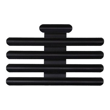 13 Ribbon Mounting Bar Holder BLACK METAL 1/8