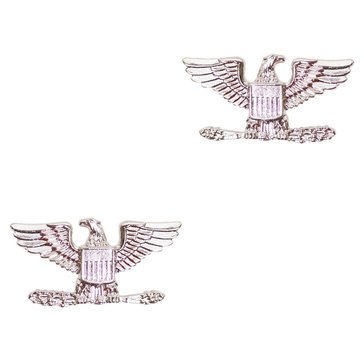 Collar Device Eagle Silver/Black-etch CAPT (USN/USCG/USPHS)