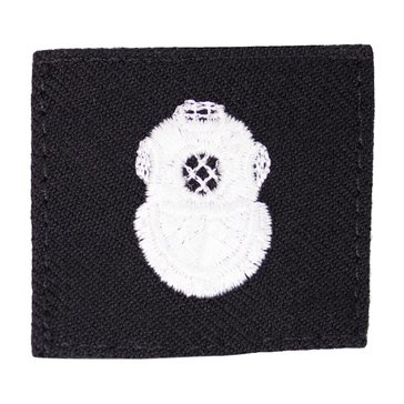 Striker (ND) Rating Badge on BLUE SERGE WOOL for Navy Diver