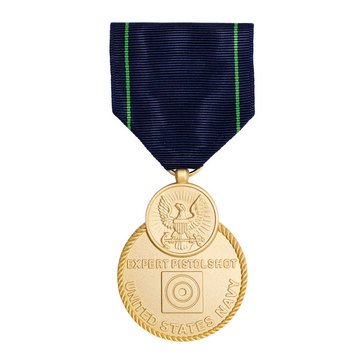 Medal Large Navy Expert Pistol