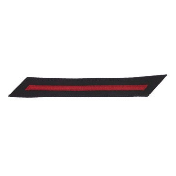 Women's CPO Service Stripe Set-1 on STANDARD Red on Blue POLY/WOOL