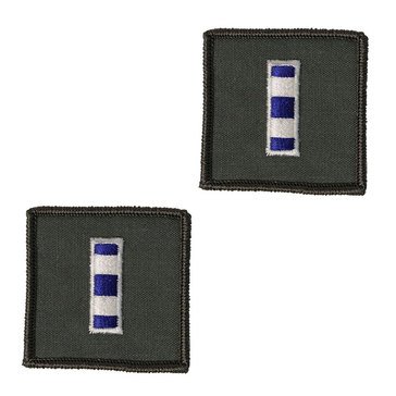 Navy Green Flight Suit Shoulder Devices WO4 2PK