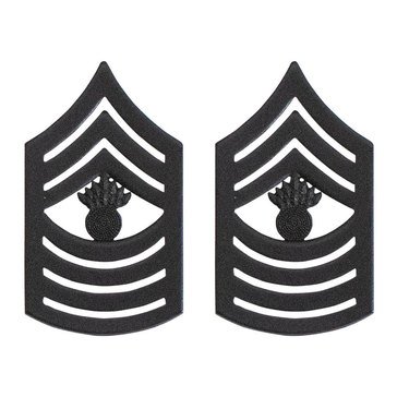 USMC Chevron Subdued Metal MGYSGT