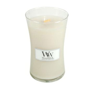 Woodwick Vanilla Bean 22oz Large Candle Jar