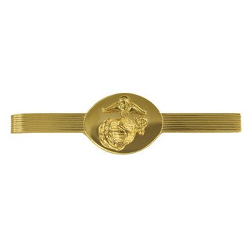 USMC Tie Clasp Hamilton Finish Enlisted