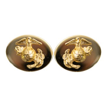 USMC Cuff Links Hamilton Finish NCO