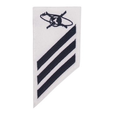E3 Combo (MC) Rating Badge on White CNT for Mass Communications Specialist