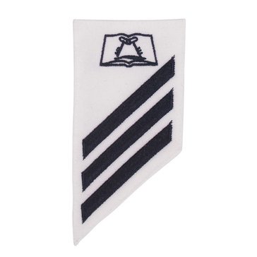 E3 Combo (CS) Rating Badge on White CNT for Culinary Specialist