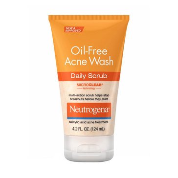 Neutrogena Oil Free Acne Wash Scrub, 4.2oz
