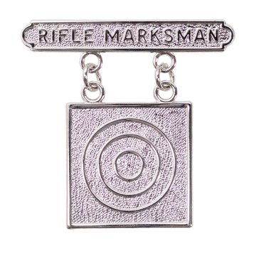 USMC Breast Badge Rifle Marksman