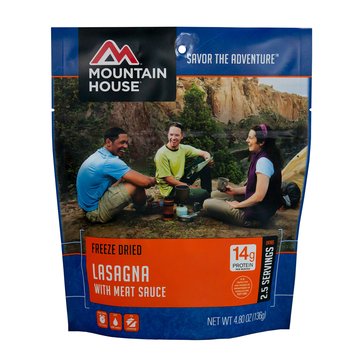 Mountain House Lasagna With Meat Sauce