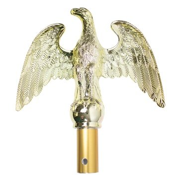 Flag Topper Metal Eagle