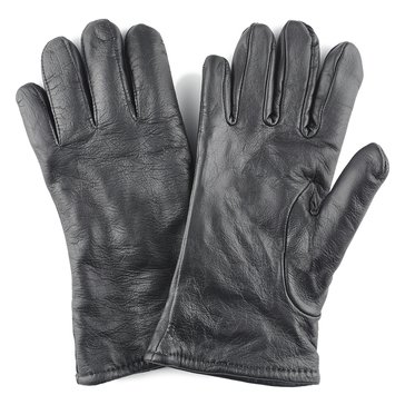 Black Leather Gloves