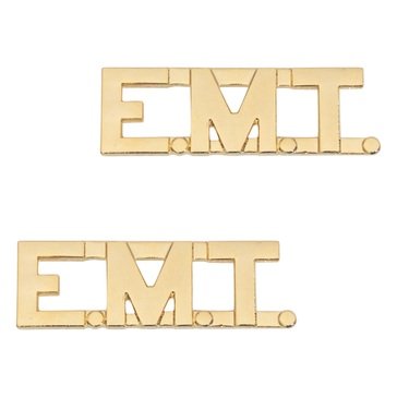 Collar Device EMT Gold Letters
